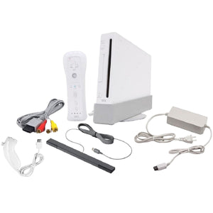 Nintendo Wii White Video Game Console System + Wii Sports Game – TekRevolt
