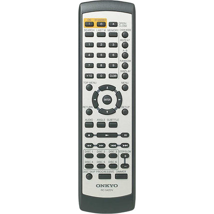 Onkyo DV-CP702 6 Disc DVD/CD Player remote