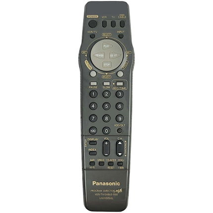 Panasonic remote control on a white background