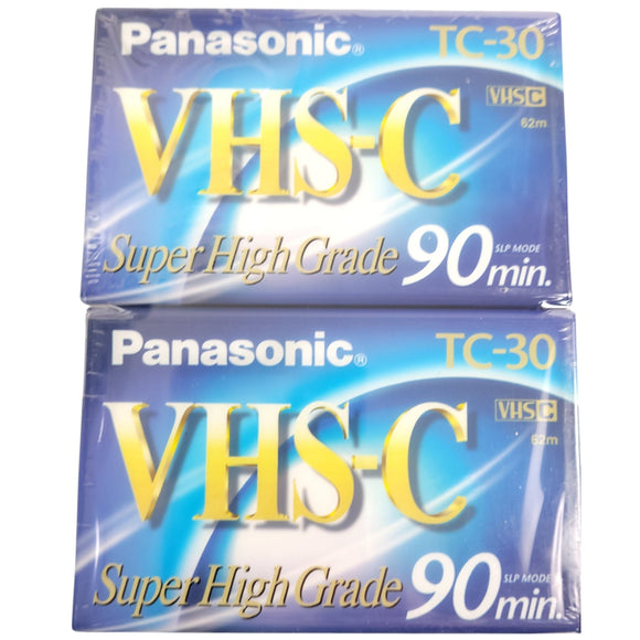 Panasonic VHS-C 2 pack