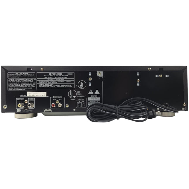 Pioneer CLD-S104 LaserDisc Player