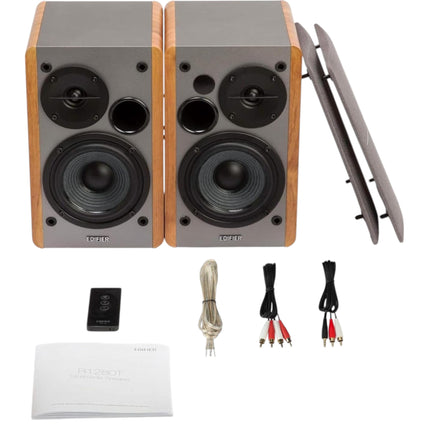 Edifier R1280T Powered Bookshelf Speakers - 2.0 Active Speakers