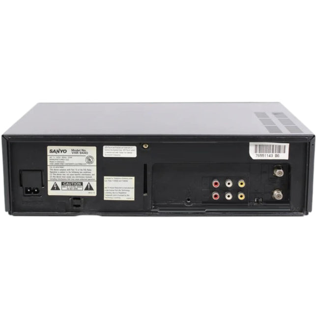 SANYO VHR-9433 VCR VHS Player