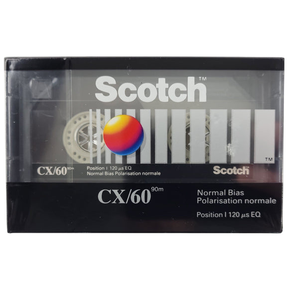 Scotch Blank audio Cassette Tape cx60