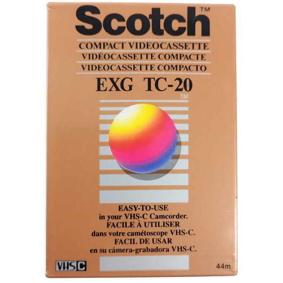 Scotch Blank VHS Tape