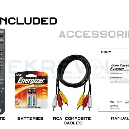 Sony SLV-N50 4-Head Hi-Fi Stereo VCR VHS Player