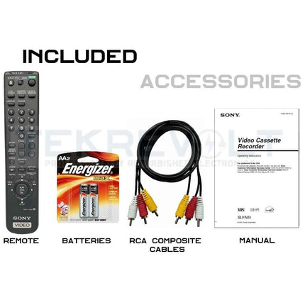 Sony SLV-N51 included accessories