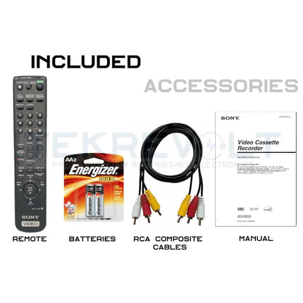 Sony SLV-N55 VCR accessories