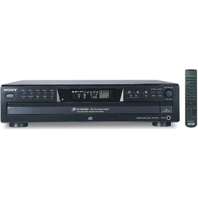 Sony CDP-CE375 5 Disc CD Carousel Changer
