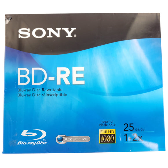 Sony Blank Blu-ray BD-RE