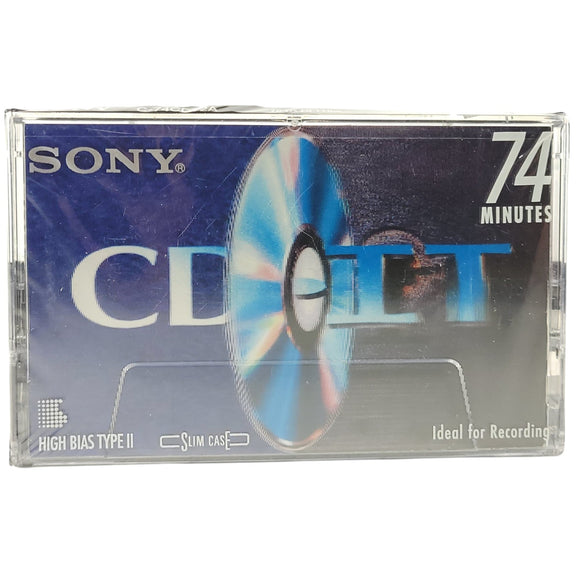 Sony Blank Cassette Tape CD IT