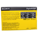 Sony Blank hi8 Tape digital8