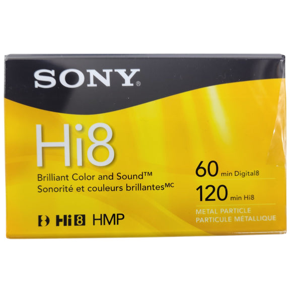 Sony Blank hi8 Tape digital8