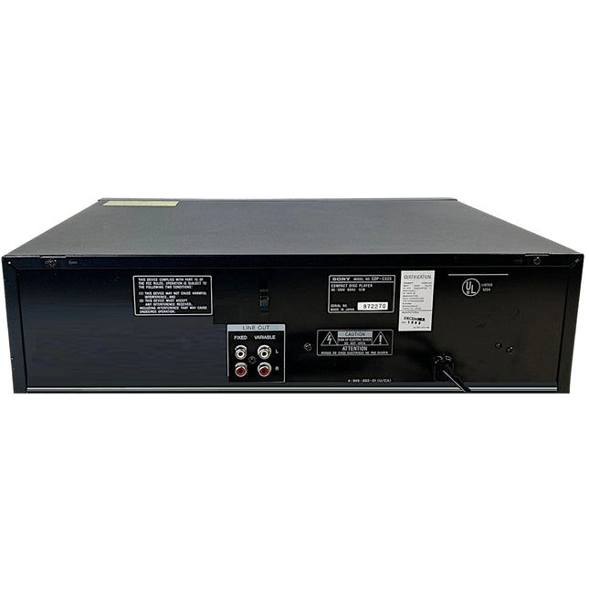 Sony CDP-C525 5 Disc CD Changer