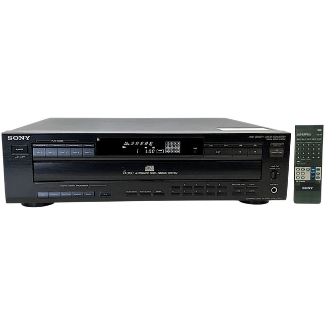 Sony CDP-C525 5 Disc CD Changer