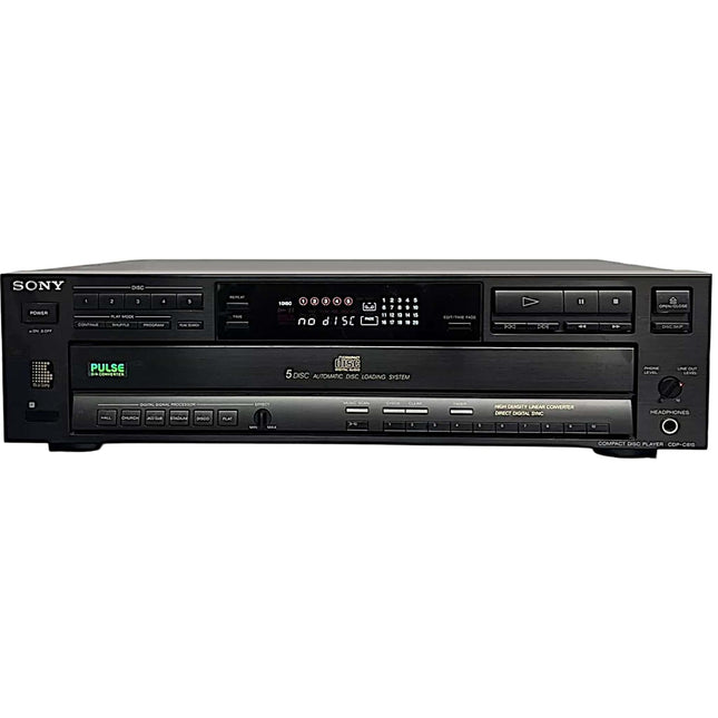 Sony CDP-C615 5 Disc CD Player