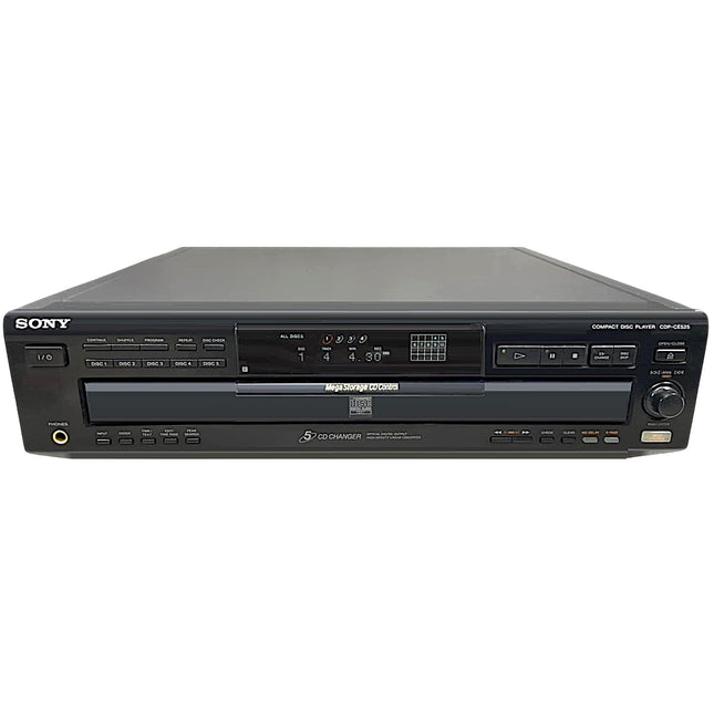 Sony CDP-CE525 5-Disc CD Changer Player Carousel