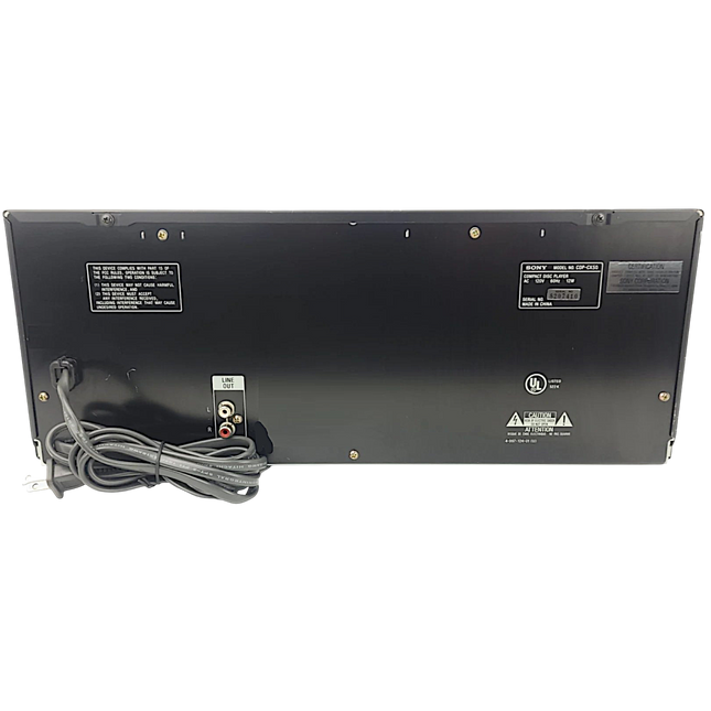 Sony CDP-CX50 50 Mega Storage CD Disc Changer Player