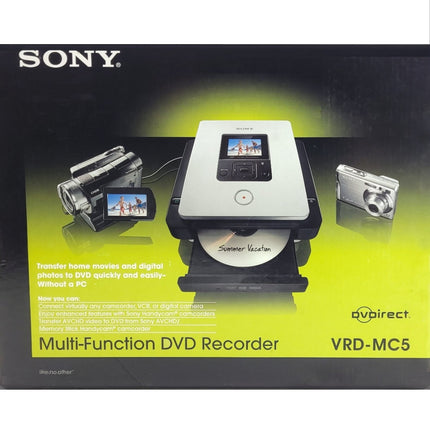Sony VRD-MC5 VHS to DVD Recorder Brand New