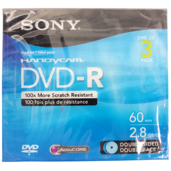 Sony handycam Blank DVD-R