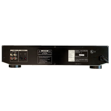 Sony MDS-JE510 MiniDisc Recorder Deck  back
