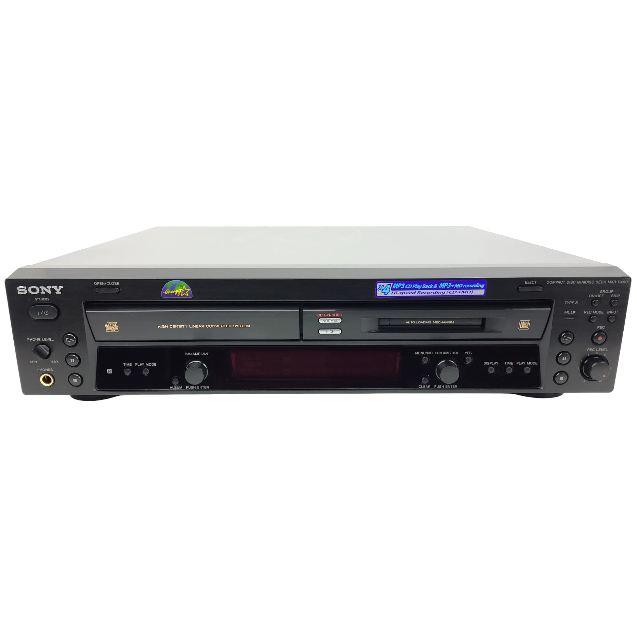 SONY ソニー CD/MDデッキプレーヤー MXD-D400 MXD-D400 特長 SONY ソニー CD/MDデッキプレーヤー MXD-D400 MXD-D400 特長