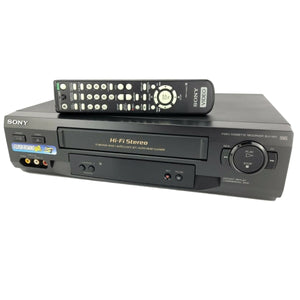 Sony SLV-N51 VCR 4-HEAD HI-FI Stereo VHS Recorder Player