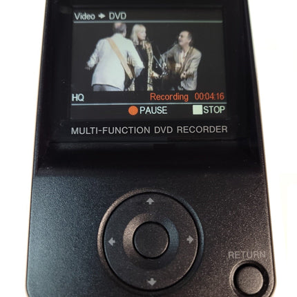 Sony Multi-Function DVD Recorder Model VRD-MC3 Mini Recorder recording