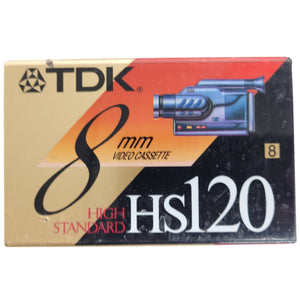 TDK Blank video8 8mm Tape