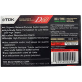 TDK d60 Cassette Tape