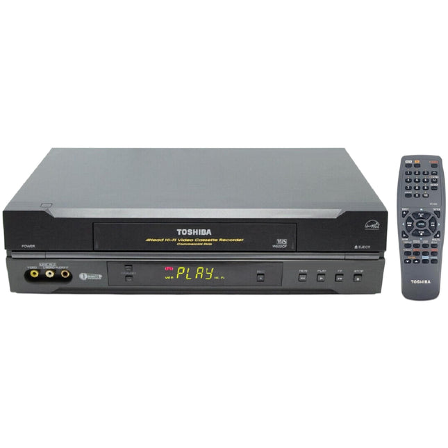 Toshiba W-522 4-Head Hi-Fi Stereo VCR VHS Player
