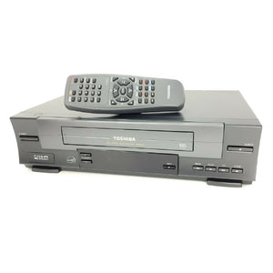 Toshiba 4-Head Video VCR VHS Recorder W-512