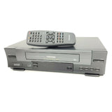 Toshiba 4-Head Video VCR VHS Recorder W-55