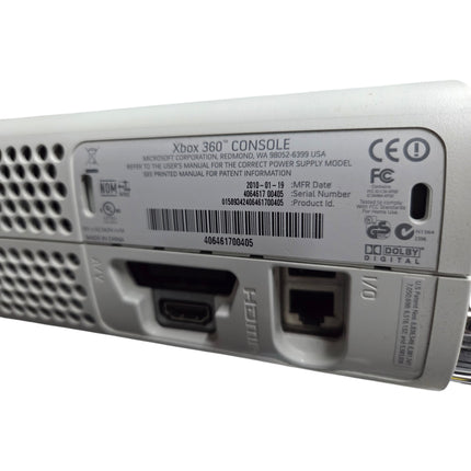 Xbox 360 Console White HDMI System with 120GB Hard Drive – Jasper
