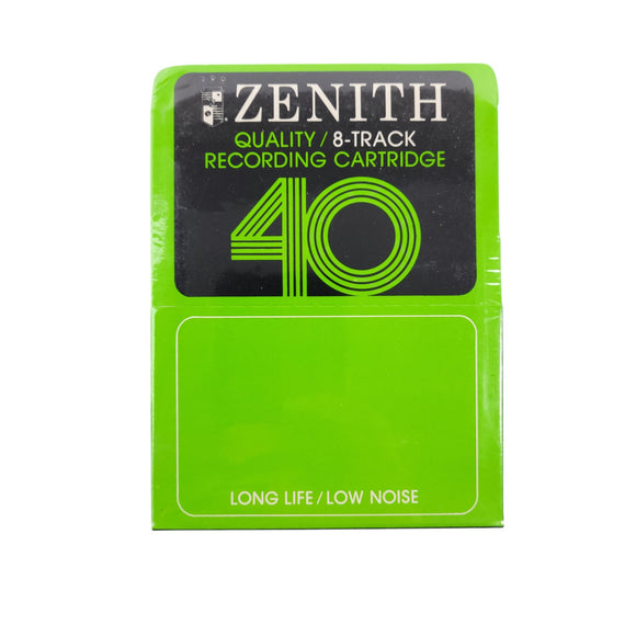 Zenith 8 track Blank cartridge 40