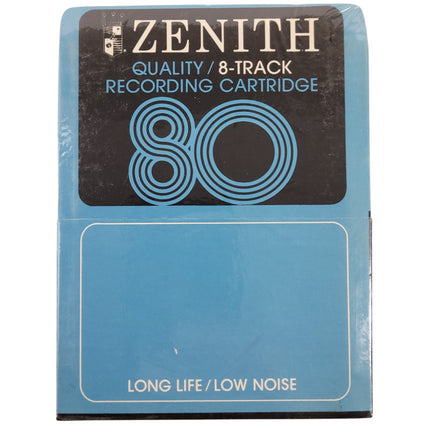 Zenith 8 track Blank cartridge 80