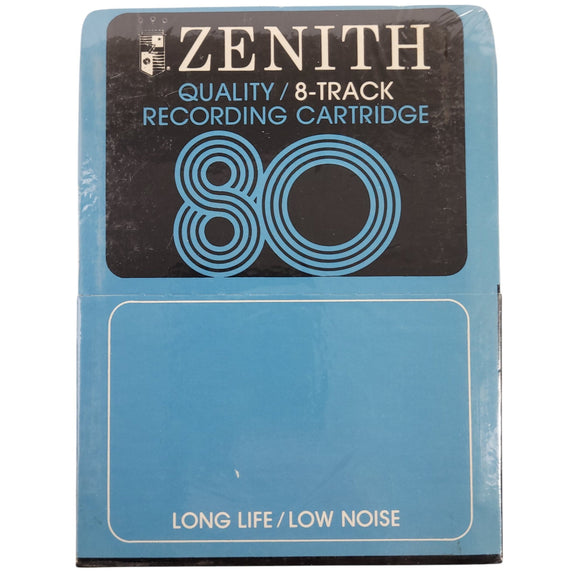 Zenith 8 track Blank cartridge 80