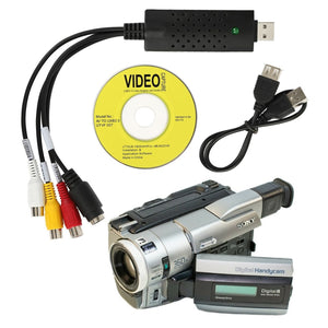 Sony Camcorder KIT for 8mm Digital8 Hi8 Tape Transfer to PC Computer a TekRevolt
