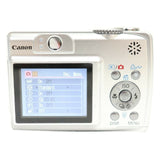 Canon A550 PowerShot Digital Camera Back