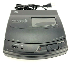 GE Slimline VHS Video Cassette Tape Two Way Rewinder and Fast Forward