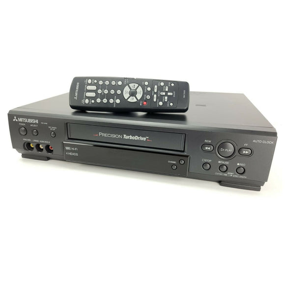 Mitsubishi HS-U448 VCR Digital 4 Head Stereo Precision Turbodrive