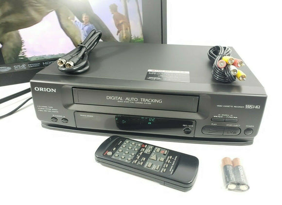 ORION VHS HQ VCR VR0120 Digital Auto Tracking