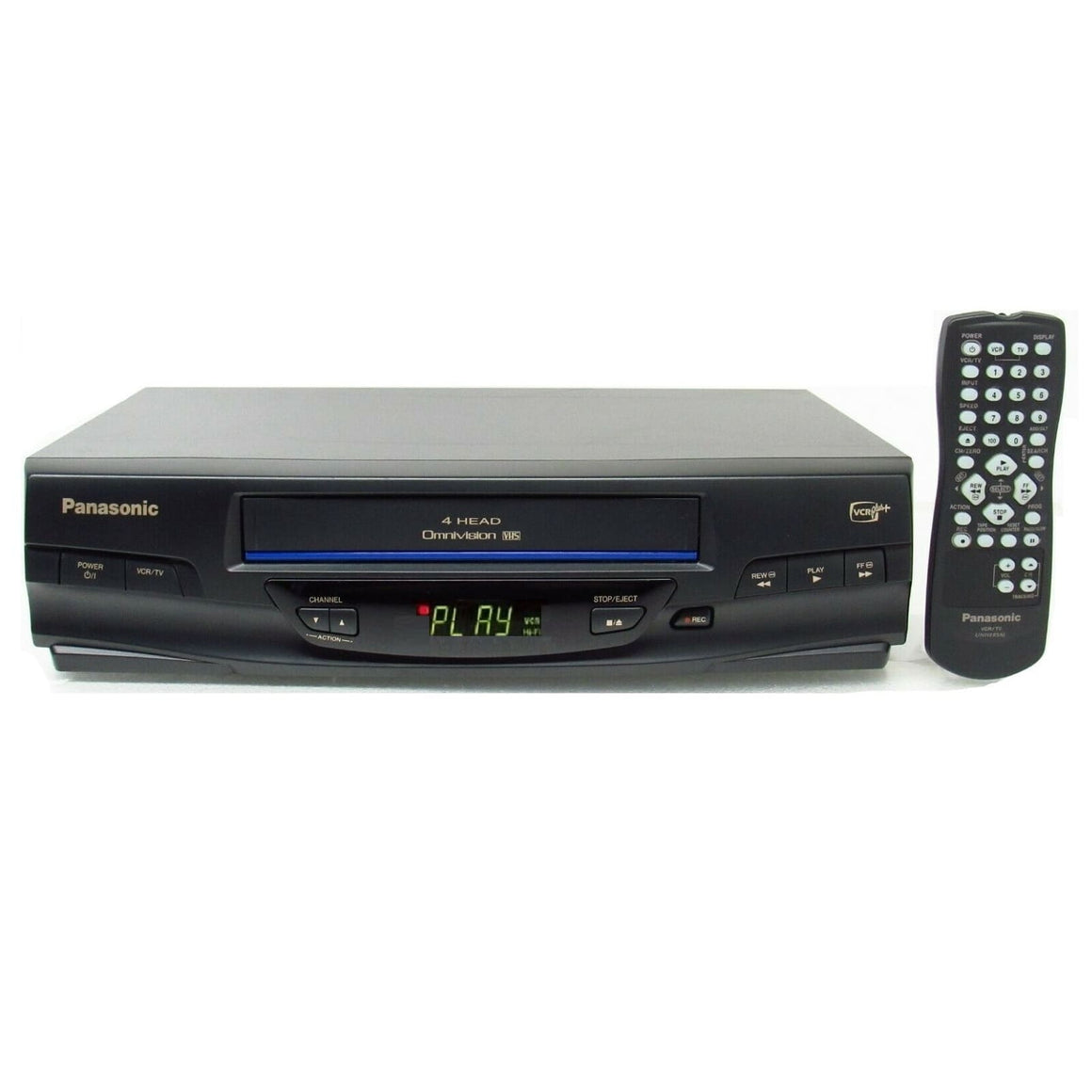 Panasonic Omnivision PV V4020 4 Head VCR Plus VHS Recorder For Sale 