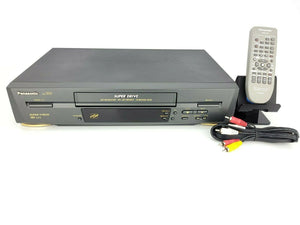 Panasonic Super Drive PRO 4-Head VCR VHS Player Recorder AG-1340P