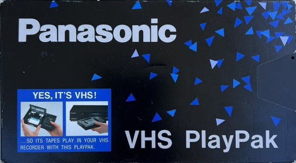 Panasonic VHS PlayPak Cassette Adapter VYMS0068