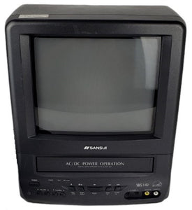 Sansui 9" TV VCR Combo COM0961B VHS Portable