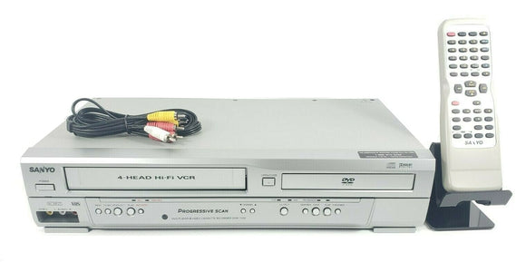 Sanyo DVD & VCR Combo Player 4-HEAD HI-FI VHS Recorder - DVW-7200