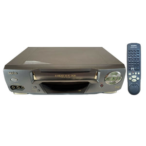 Sanyo VWM-680 4 Head Hi-Fi VHS VCR Player Recorder