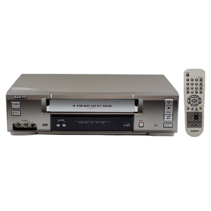 Sanyo VWM-710 VCR 4 Head Hi-Fi Stereo VHS Player
