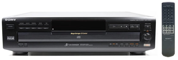 Sony CDP-C260Z Mega Storage 5 Disc CD Compact Disc Changer